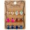 12 Packs: 12 ct. (144 total) Charmalong™ Assorted Color Drop Gem Charms by Bead Landing™